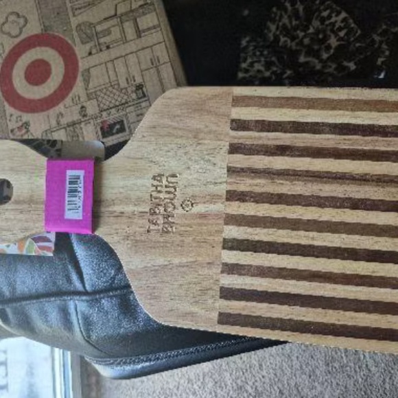 Shaped Wood Cutting Board with Handle - Tabitha Brown for Target: Tabitha Brown - Picture 7 of 8